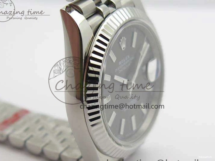 A3235 Bracelet Jubilee 228238 1:1 Stick Noob DateJust SS On Edition Gray Markers Dial Best 0304